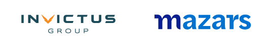 invictus-mazars-logo-strip
